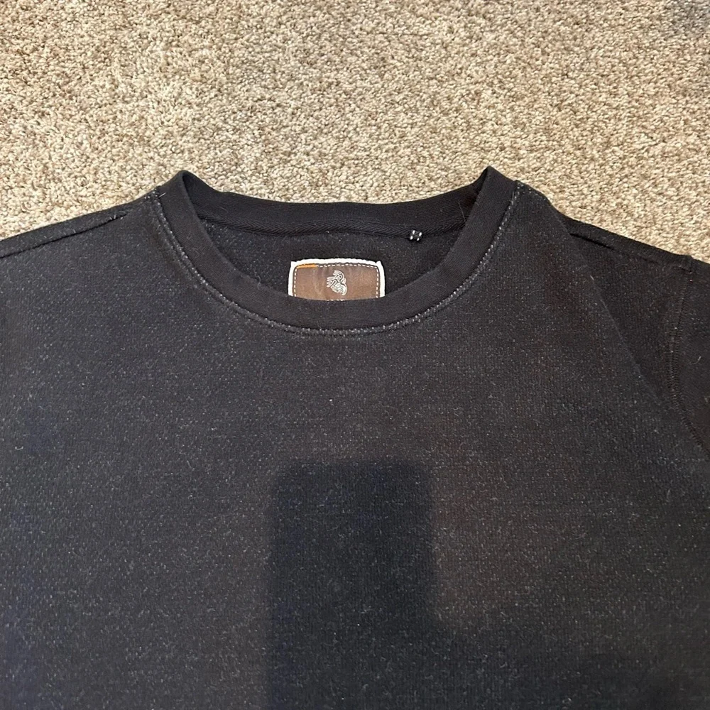 Legendary Outfitters thick thermal crewneck. Dark grey. Classic. Preppy. Outdoor - Picture 4 of 10